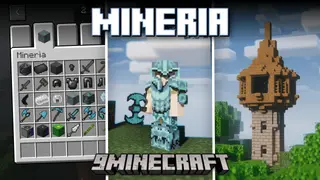 Mineria Mod (1.20.1, 1.19.4) – New Ores, Machines, Armor and More!
