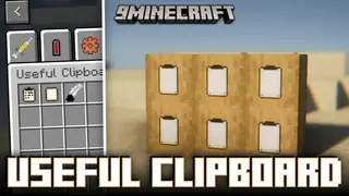 Useful Clipboard Mod (1.20.1, 1.19.2) – In-Game Shareable Clipboard