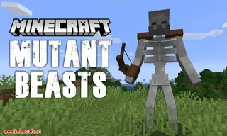 Mutant Beasts Mod 1.16.5, 1.15.2 (Fight and Survive the Mutated Mobs)