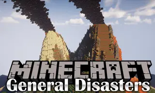General Disasters Mod 1.12.2 (Earthquake, Volcano, Sinkhole)