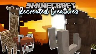 Recrafted Creatures Mod (1.20.1, 1.19.4) – New Wild Creatures