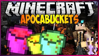ApocaBuckets Mod 1.7.10 (Tsunami, Toxic, Paint Waste)