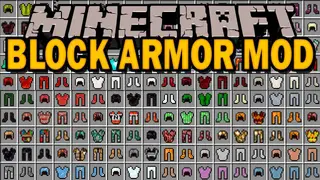 Block Armor Mod (1.18.1, 1.16.5) – Gain Special Powers From the Blocks You Wear