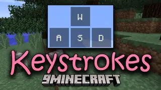 Keystrokes Mod (1.12.2, 1.8.9) – Showing Key Inputs On Screen