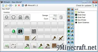 INVedit – Minecraft Inventory Editor