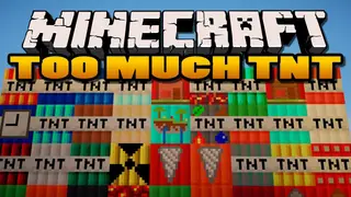 Too Much TNT Mod 1.8, 1.7.10 (TNT from the Gods)