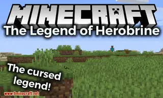 The Legend of Herobrine Mod (1.20.2, 1.16.5) – The Cursed Legend