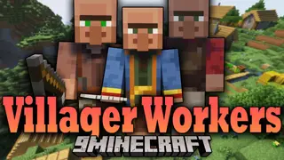 Villager Workers Mod (1.20.1, 1.19.2) – More Villagers’ Professions