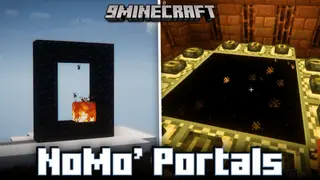 NoMo' Portals Mod (1.20.1, 1.19.4) – Disable End & Nether Portals