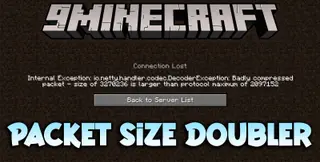 Packet Size Doubler Mod (1.19.2, 1.18.2) – Increase The Packet Size
