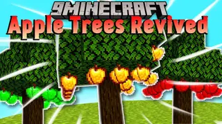Apple Trees Revived Mod (1.19.4, 1.18.2) – Easy Way of Getting Apples