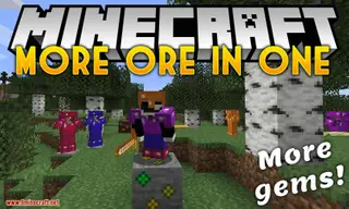 More Ores In ONE Mod (1.19.2, 1.18.2) – Ores in the Overworld, Nether, and End