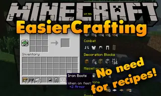 Easier Crafting Mod (1.20.4, 1.19.3) – Craft With Only One Click