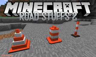 Road Stuff 2 Mod (1.19.2, 1.18.2) – Everything You Need for Your Road Dreams