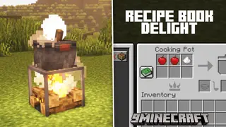 Recipe Book Delight Mod (1.20.1, 1.19.2) – Recipe Book For Cooking Pot