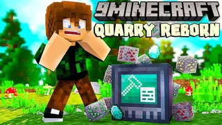 Quarry Reborn Mod (1.20.4, 1.20.1) – Quarry Miner to Tech Reborn