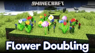 Flower Doubling Mod (1.20.1, 1.19.4) – Easy One Click Flower Farms