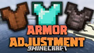 Armor Adjustment Mod (1.19.4, 1.18.2) – Changes The Way How Armor Scales