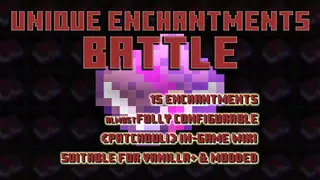 Unique Enchantments Battle Mod (1.19.2, 1.16.5) – Combat-Related Enchantments