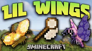 Lil' Wings Mod (1.19.2, 1.18.2) – Lighten Up Your World With New Butterfly