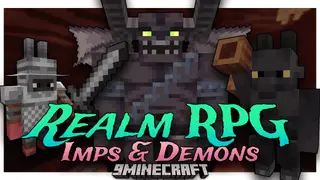 Realm RPG Imps & Demons Mod (1.20.1, 1.19.4) – Dark Realms Unveiled