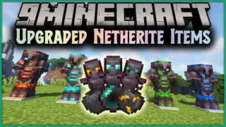 Upgraded Netherite Items Mod (1.19.4, 1.18.2) – What If You Could Not Die?