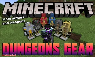 Dungeons Gear Mod (1.19.2, 1.18.2) – Well-Armed Dungeoneer