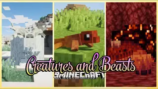 Creatures and Beasts Mod (1.19.2, 1.18.2) – New Creatures Friendly and Hostile