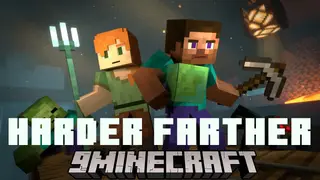 Harder Farther Mod (1.20.2, 1.20.1) – Make Game Harder Over Time