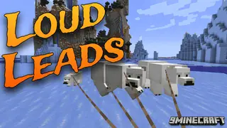 Loud Leads Mod (1.20.1, 1.19.4) – Sound Effects for Attaching, Detaching Leads