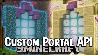 Custom Portal API Mod (1.20.1, 1.19.3) – Creating Custom Portals to Any Dimension