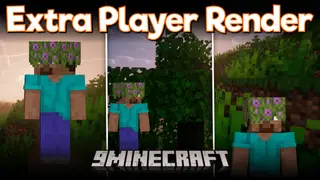Extra Player Render Mod (1.20.1, 1.19.4) – Paper Doll