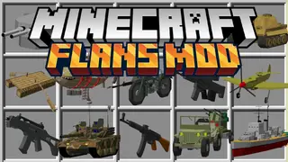 Flan's Mod (1.12.2, 1.7.10) – Epic Gun Mod Battle