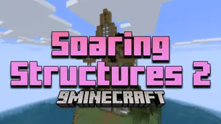 Soaring Structures 2 Mod (1.20.2, 1.20.1) – Floating Island Structure
