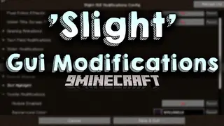 Slight Gui Modifications Mod (1.20.1, 1.19.4) – New Settings