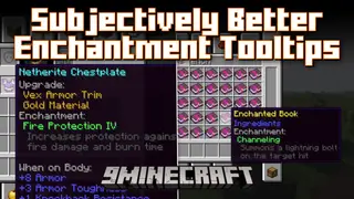 Subjectively Better Enchantment Tooltips Mod (1.20.2, 1.19.4) – Detailed Tooltips