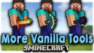 More Vanilla Tools Mod (1.21.1, 1.20.1) – More Types Of Tools