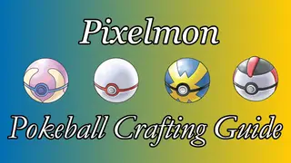 Pokeball Reveal Mod (1.16.5) – Adding Pokeball Recipes to JEI