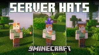 Server Hats Mod (1.20.2, 1.20.1) – Items & Blocks as Hats!