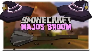 Majo's Broom Mod (1.19.2, 1.18.2) – Magic, Flying Broom