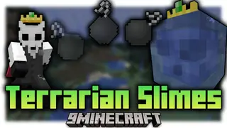 Terrarian Slimes Mod (1.19.2, 1.18.2) – Add New Slimes And Useful Items To The Game