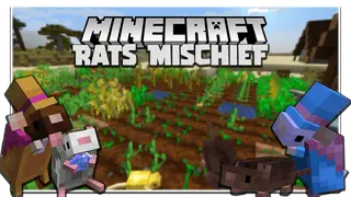 Rats Mischief Mod (1.19.2, 1.18.2) – Companions, Workers