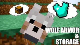 Wolf Armor & Storage Mod (1.12.2, 1.11.2) – Minor Tweaks for Wolves