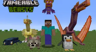 Tameable Beasts Mod (1.20.1, 1.19.2) – Flying with the Phoenix
