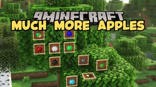 Much More Apples Mod (1.20.1, 1.19.4) – A World Filled with Apples