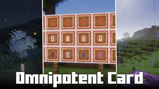 Omnipotent Card Mod (1.20.1, 1.19.4) – Card Weapons & Traps
