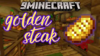 Golden Steak Mod (1.19.2, 1.18.2) – Exquisite Delight