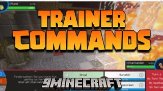 Trainer Commands Mod (1.16.5, 1.12.2) – Commands that allow players to interact with Trainers