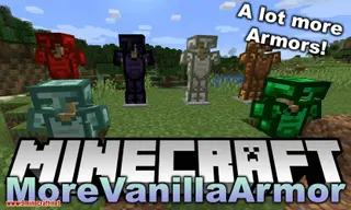 MoreVanillaArmor Mod (1.20.1, 1.19.4) – Armor of All Vanilla Materials