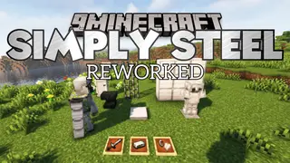 Simply Steel Reworked Mod (1.20.1, 1.19.4) – Advanced Tools with Steel